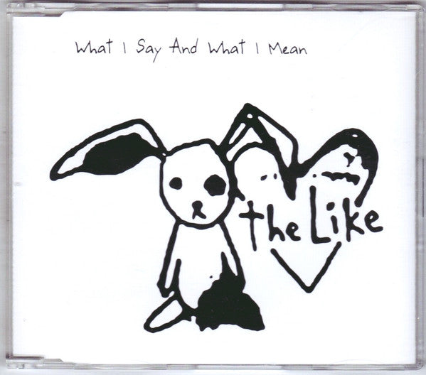 The Like : What I Say And What I Mean (CD, Single, Promo)
