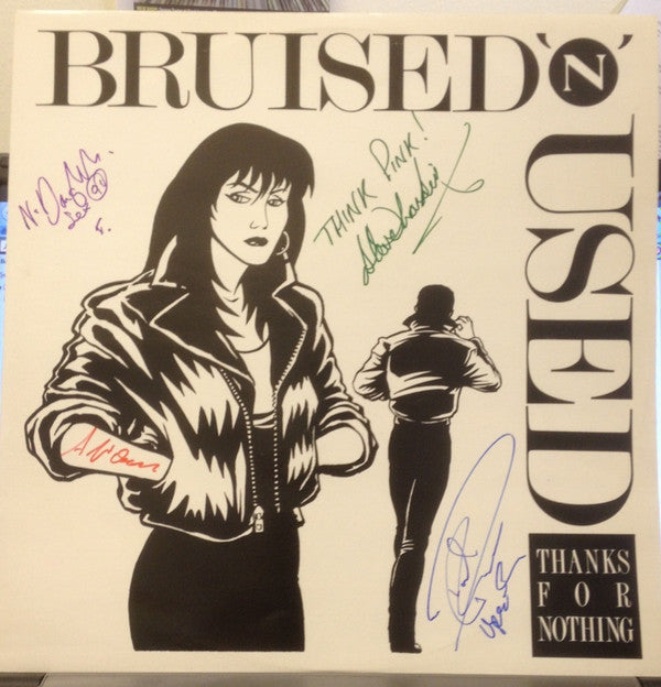 Bruised'n'Used : Thanks For Nothing (12", EP)