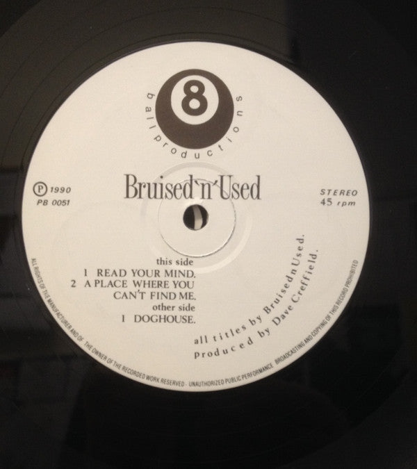 Bruised'n'Used : Thanks For Nothing (12", EP)