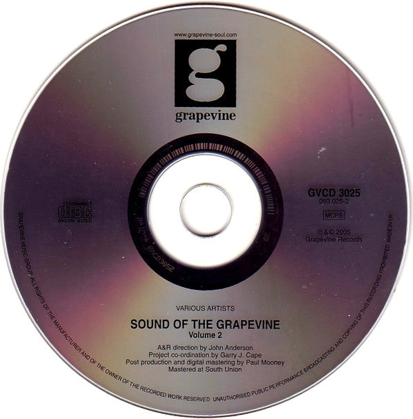 Various : Sound Of The Grapevine (Volume 2) (CD, Comp)