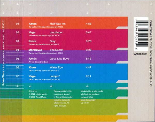 Various : Prime Time - A Selection From Primal Music (CD, Comp)