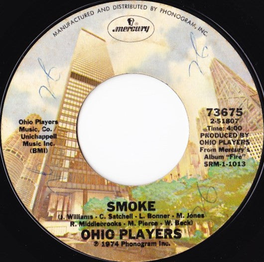 Ohio Players : I Want To Be Free (7", Single, Styrene)