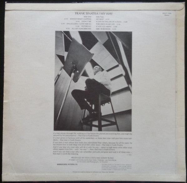 Frank Sinatra : My Way (LP, Album, Ste)