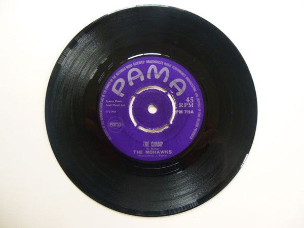 The Mohawks : The Champ / Sound Of The Witchdoctor (7", 4 P)