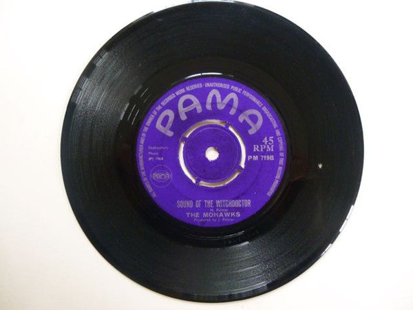 The Mohawks : The Champ / Sound Of The Witchdoctor (7", 4 P)