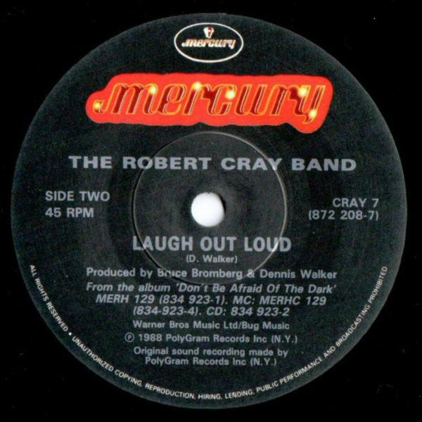 The Robert Cray Band : Acting This Way (7", Single)
