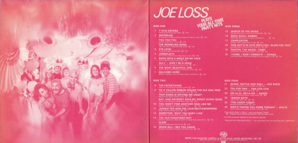 Joe Loss & His Orchestra : Joe Loss Plays Your All-Time Party Hits (2xLP)