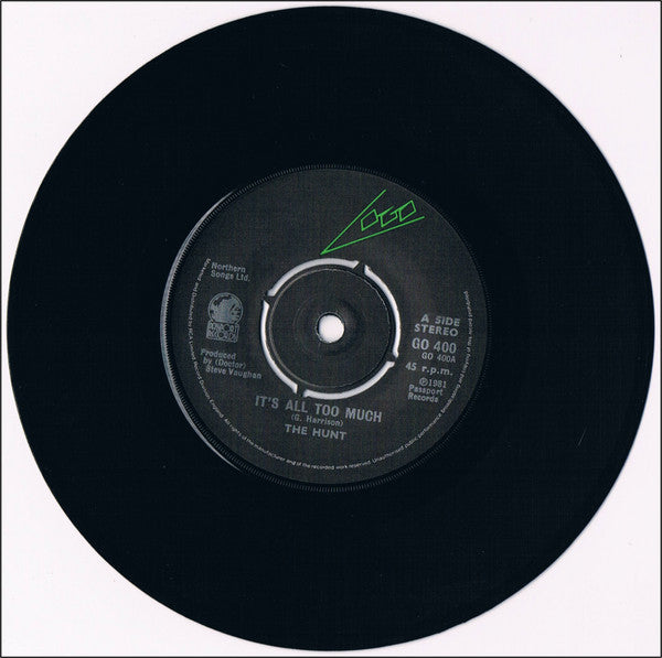 The Hunt (2) : It's All Too Much (7")