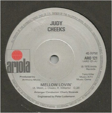 Judy Cheeks : Mellow Lovin' (7", Single)