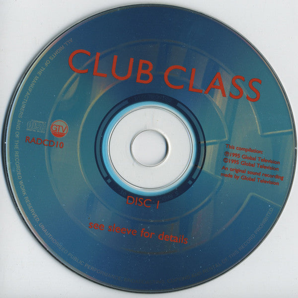 Various : Club Class (2xCD, Mixed)