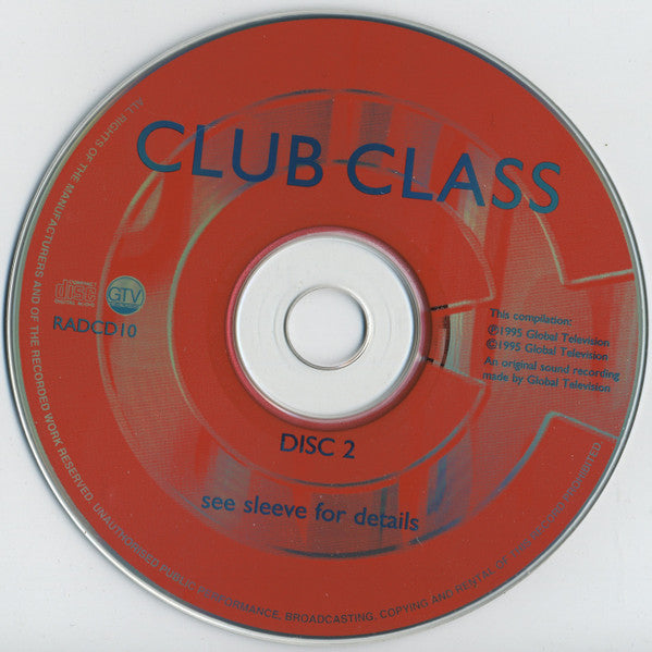 Various : Club Class (2xCD, Mixed)