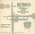 Ludwig van Beethoven, Sinfonia Of London Conducted By Hans Swarowsky : Symphony No. 5 In C Minor Opus 67 / Egmont Overture Opus 84 (LP, Mono, Club)