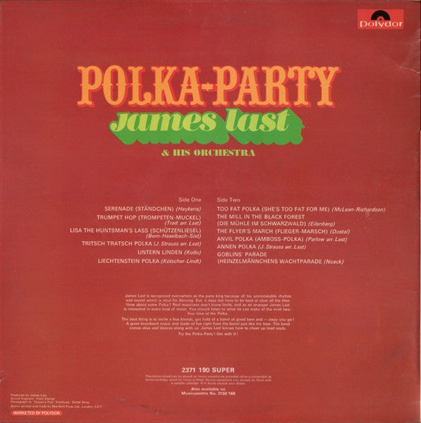 Orchester James Last : Polka-Party (LP)