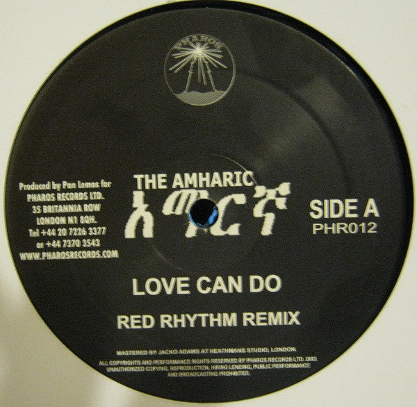 The Amharic : Love Can Do (12")
