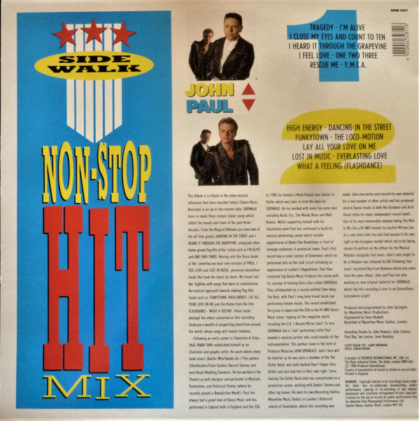 Side Walk : Non-Stop Hit Mix (LP, Album, Mixed)