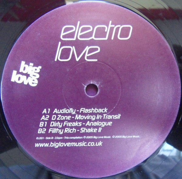 Various : Electro Love (2x12")