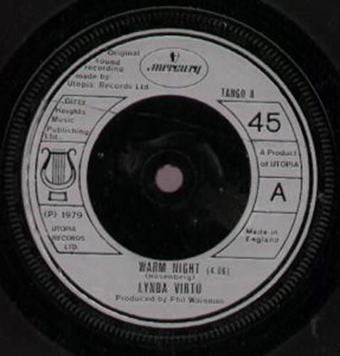 Lynda Virtu : Warm Night (7")