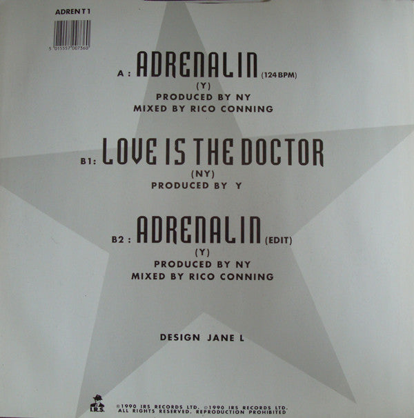 NY (2) : Adrenalin (12")