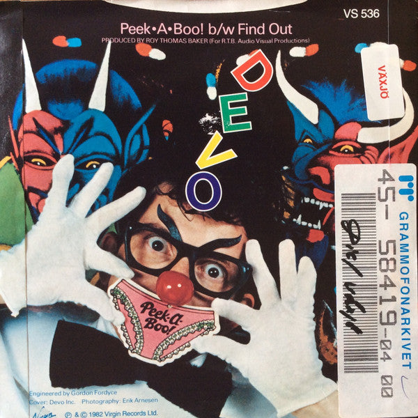 Devo : Peek-A-Boo! (7")