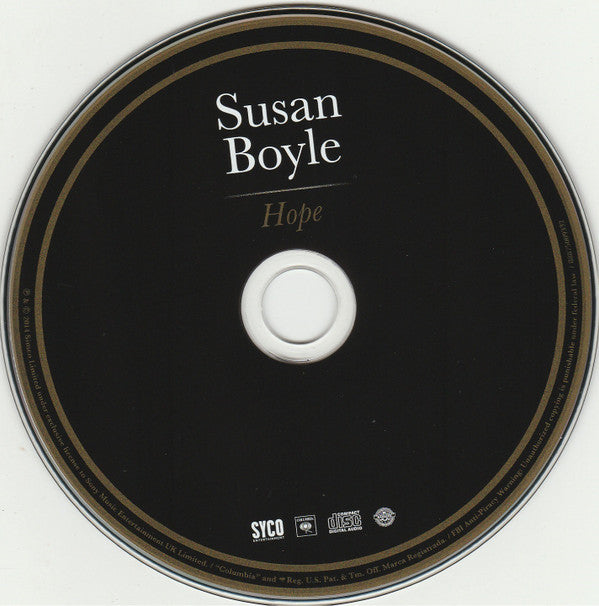 Susan Boyle : Hope (CD, Album)