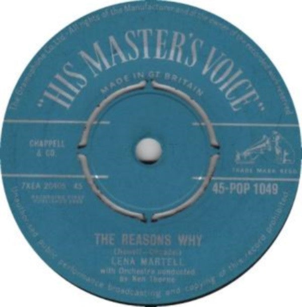 Lena Martell : The Reasons Why (7", Single)