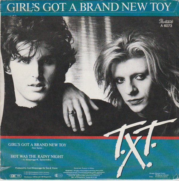 T.X.T. : Girl's Got A Brand New Toy (7")
