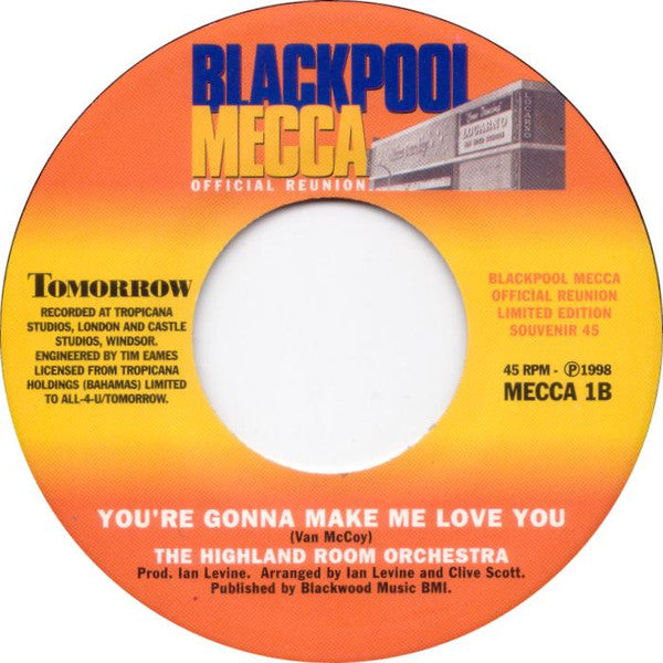 The Exciters / The Highland Room Orchestra : Reaching For The Best / You're Gonna Make Me Love You (7", Single, Ltd)