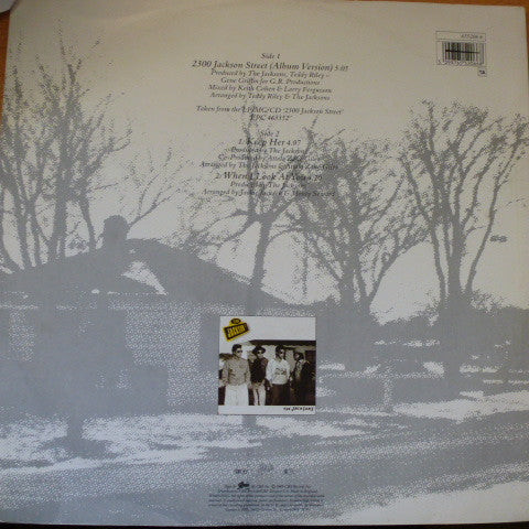The Jacksons : 2300 Jackson St (12", Single)