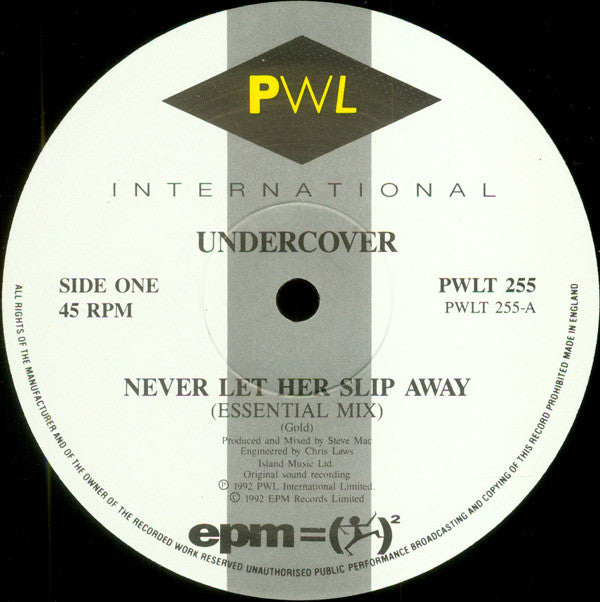 Undercover : Never Let Her Slip Away (12")