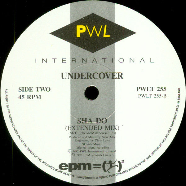 Undercover : Never Let Her Slip Away (12")