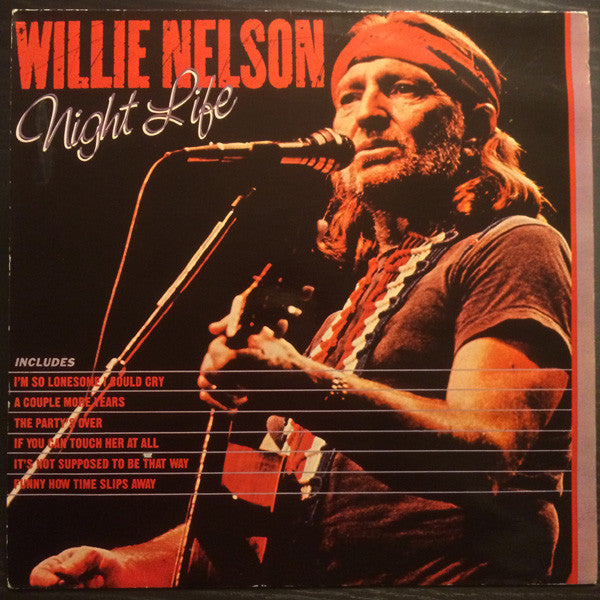 Willie Nelson : Night Life (LP, Comp)