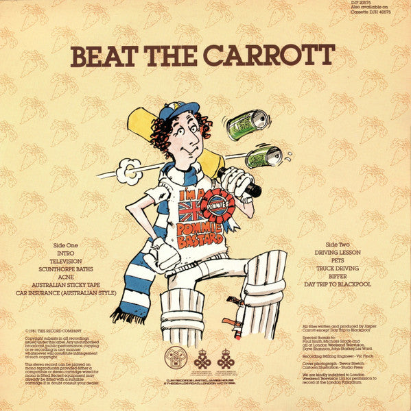 Jasper Carrott : Beat The Carrott (LP, Album)