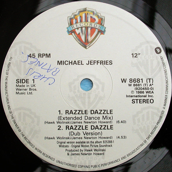 Michael Jeffries : Razzle Dazzle (Extended Dance Mix) (12")