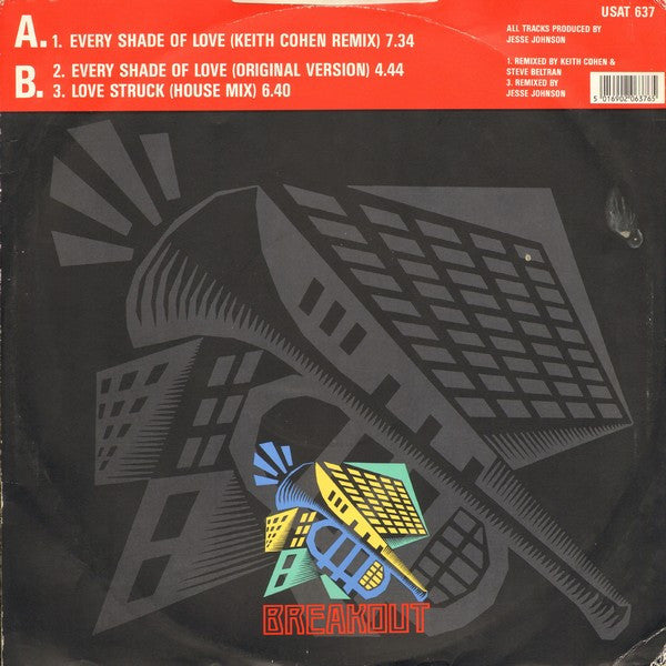 Jesse Johnson : Every Shade Of Love (12")