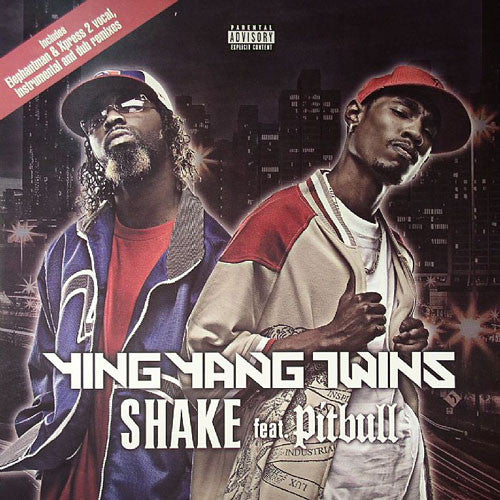 Ying Yang Twins Feat. Pitbull : Shake (12")