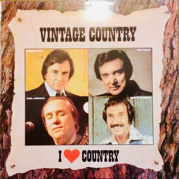 Various : I Love Country (Vintage Country) (LP, Comp)