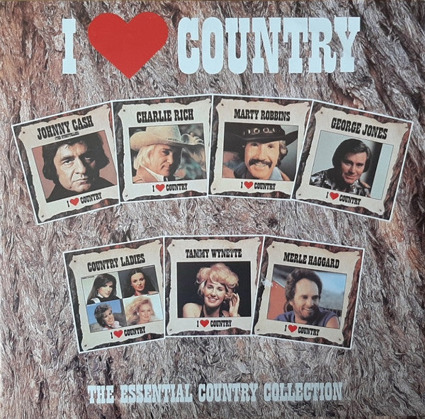 Various : I Love Country (Vintage Country) (LP, Comp)