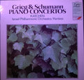Edvard Grieg & Robert Schumann - Julius Katchen, István Kertész Conducting Israel Philharmonic Orchestra :  Piano Concertos (LP, RE)