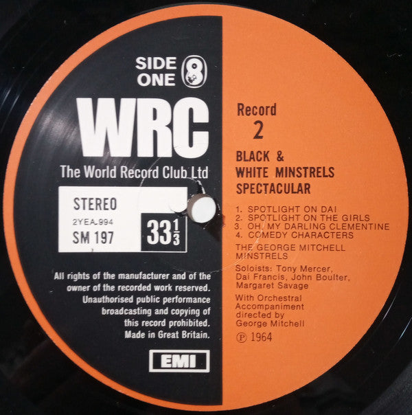 The George Mitchell Minstrels : The Black And White Minstrels Spectacular (6xLP + Box)