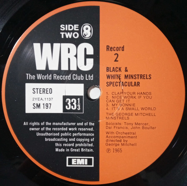 The George Mitchell Minstrels : The Black And White Minstrels Spectacular (6xLP + Box)