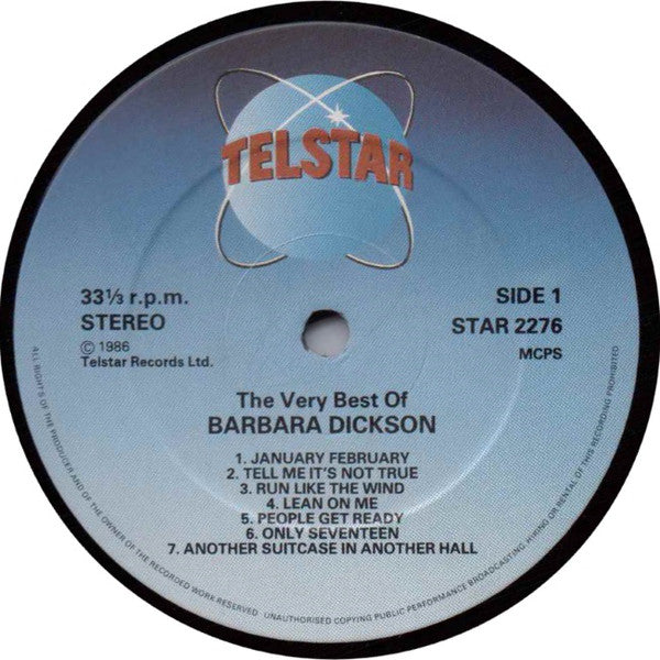 Barbara Dickson : The Very Best Of Barbara Dickson (LP, Comp)