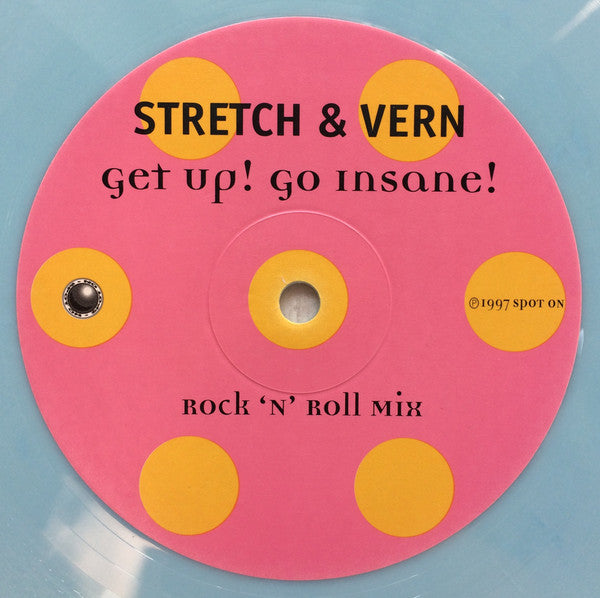 Stretch & Vern : Get Up! Go Insane! (12", S/Sided, Promo, Sky)