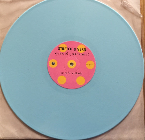 Stretch & Vern : Get Up! Go Insane! (12", S/Sided, Promo, Sky)