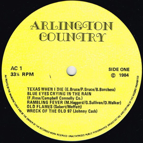 Arlington Country : Arlington Country (LP)