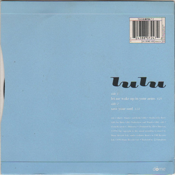 Lulu : Let Me Wake Up In Your Arms (7", Single)