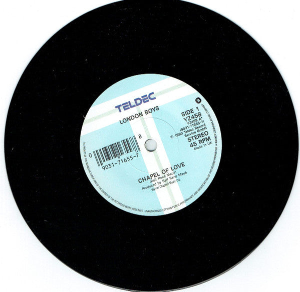 London Boys : Chapel Of Love (7", Single)