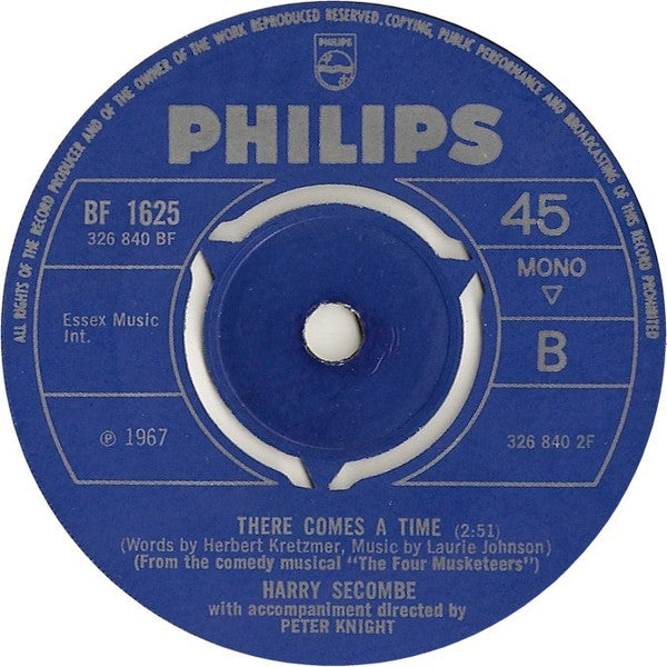Harry Secombe : Masquerade (7", Single, Mono)