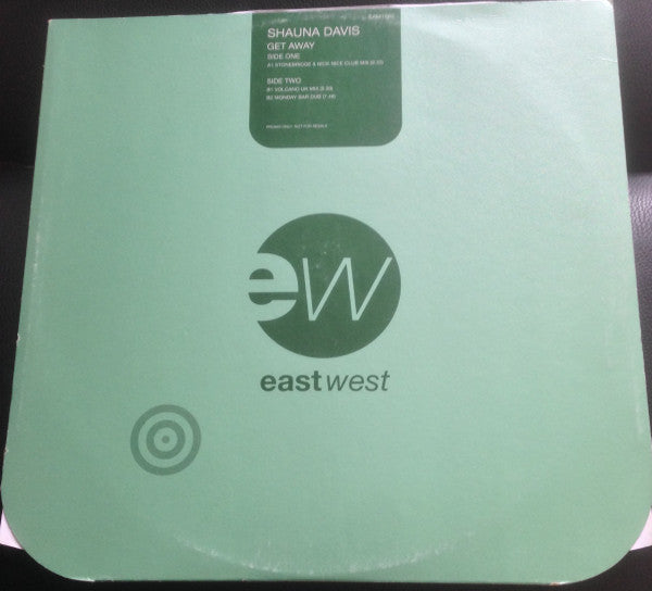 Shauna Davis : Get Away (12", Promo)