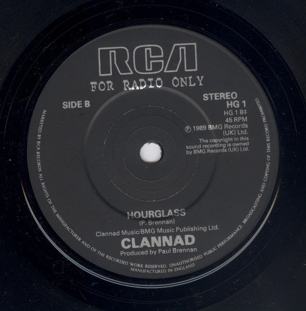 Clannad : Theme From Harry's Game (7", Promo)