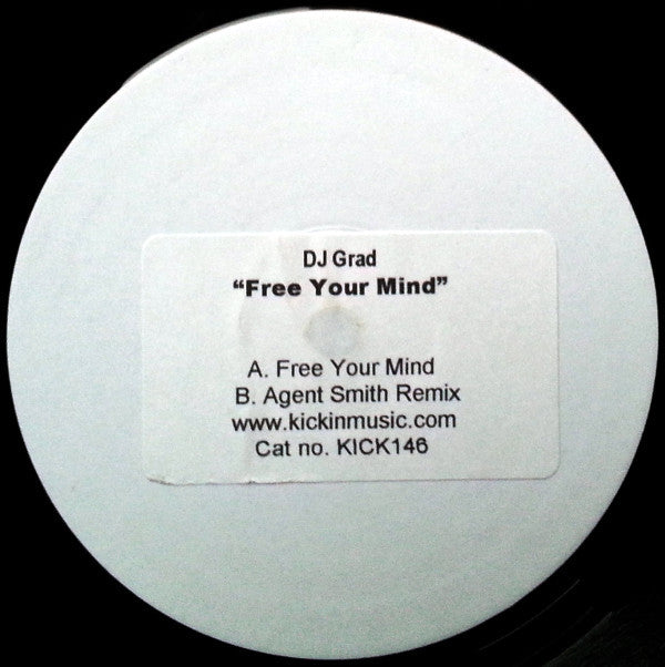 DJ Grad : Free Your Mind (12", W/Lbl, Sti)